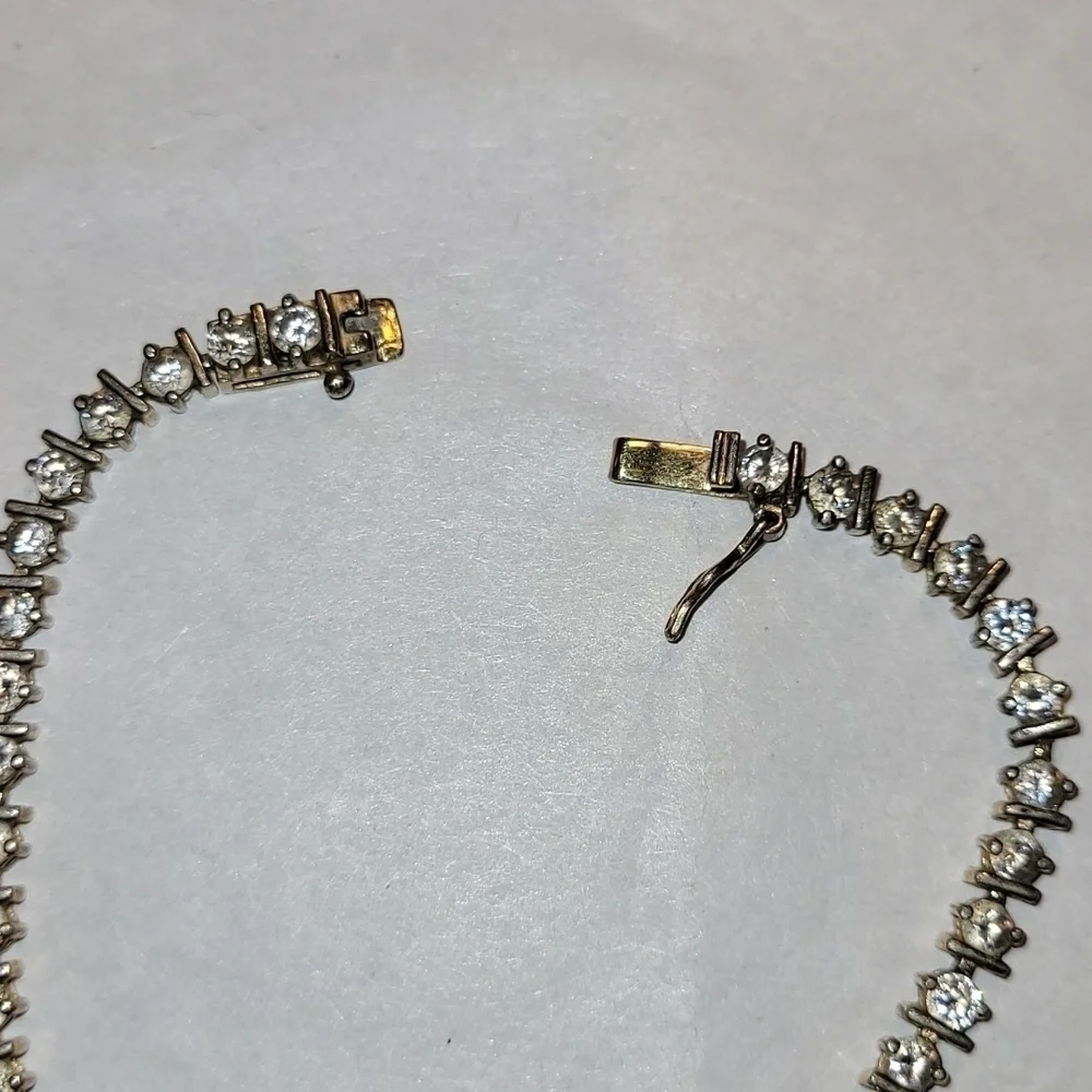 925 Women's Bracelet with Rhinestones